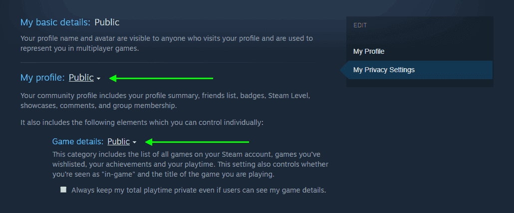 my forex steam settings that work